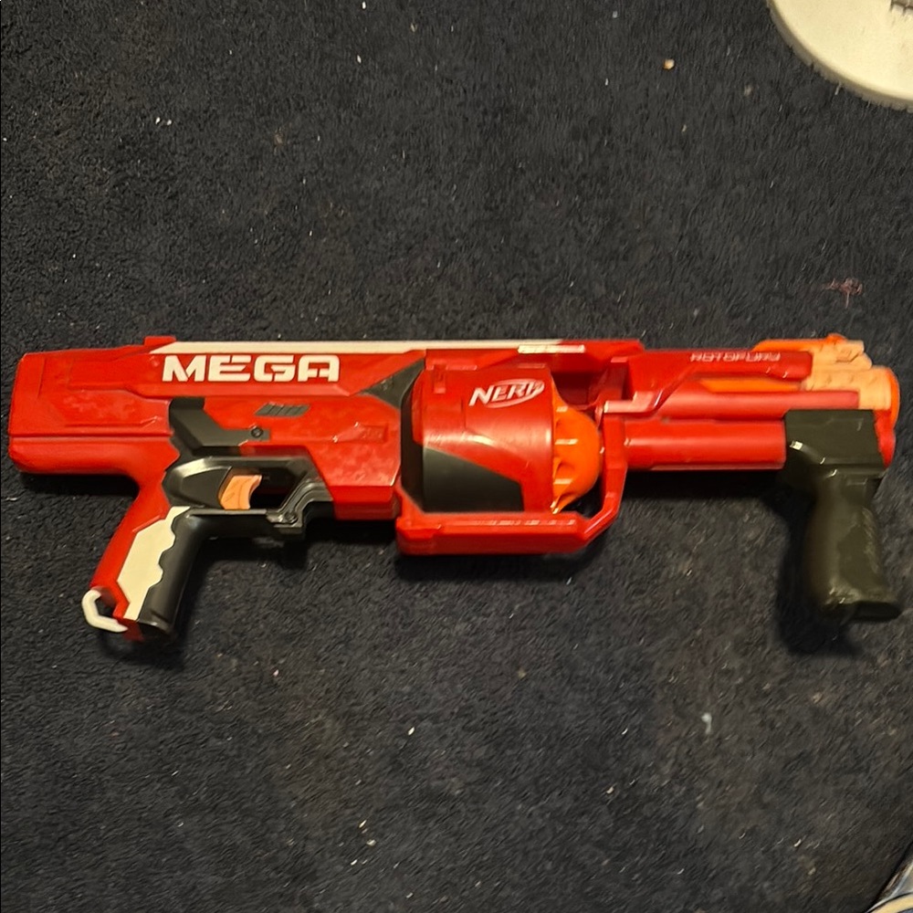 Nerf Red and Orange Action Figures Playset